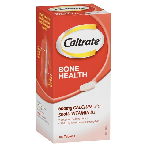 Caltrate Bone Health supports Australian Bone health 100 tablets