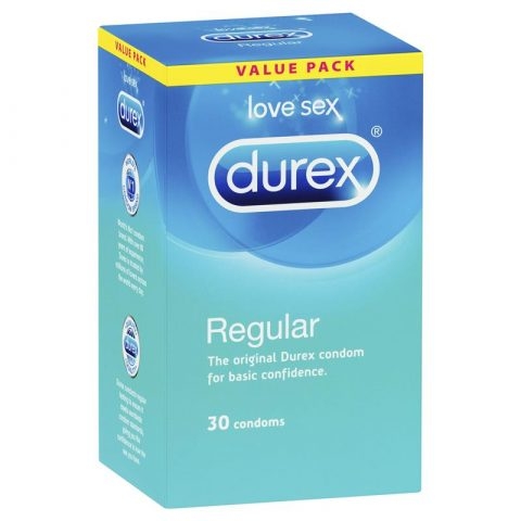 Durex Love Sex Regular condoms box of 30 pieces