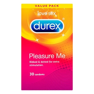 Durex Pleasure Me condoms box of 30 pieces