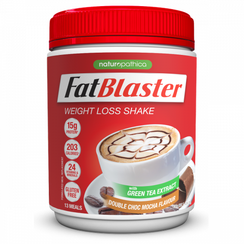 FatBlaster Naturopathica Double Choc Mocha Weight Loss Support 430g