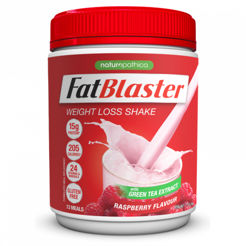 FatBlaster Raspberry Ripple Naturopathica weight loss support 430g