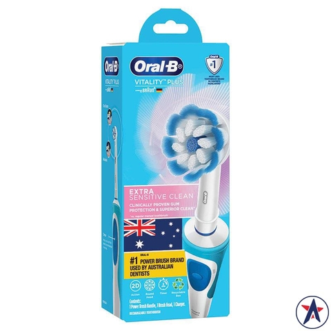 Oral B Vitality Plus Extra Sensitive Clean electric toothbrush