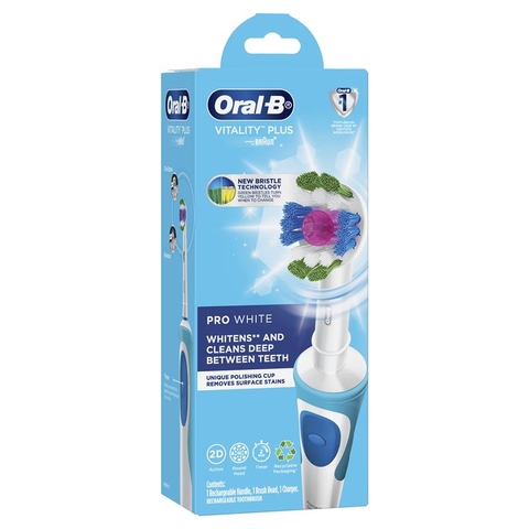 Oral B Vitality Plus Pro White electric toothbrush