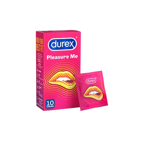 Durex Pleasure Me condoms box of 10 pieces