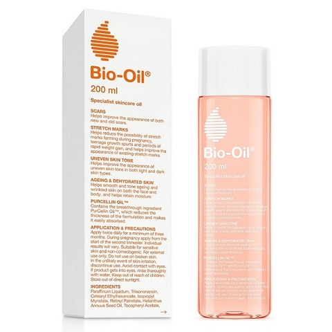 Bio Oil essential oil 200ml fades scars & treats stretch marks