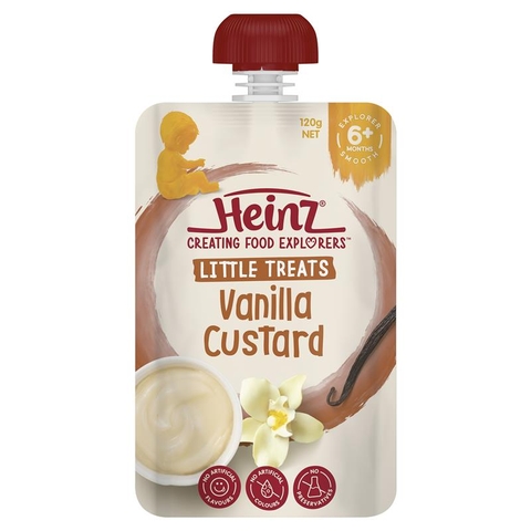 Australian Heinz Vanilla Custard for babies 120g