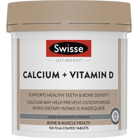 Calcium Vitamin D Australian Swisse Ultiboost Calcium 150 tablets
