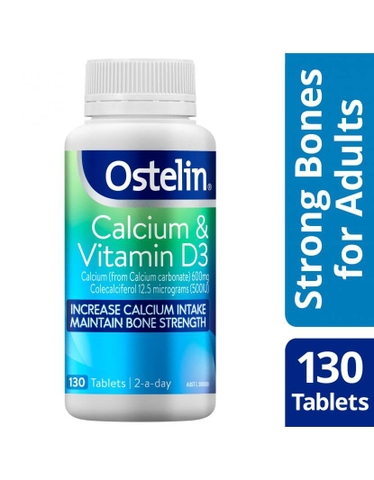 Australian Ostelin Calcium & Vitamin D3 for pregnant women 130 tablets