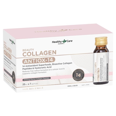 Healthy Care Beauty Collagen Antiox Water Collagen 25ml x 7 bottles