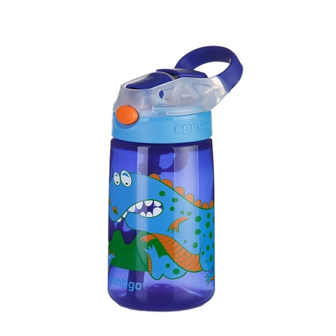 Contigo Gizmo Flip Autospout Dinosaur Water Bottle 420ml