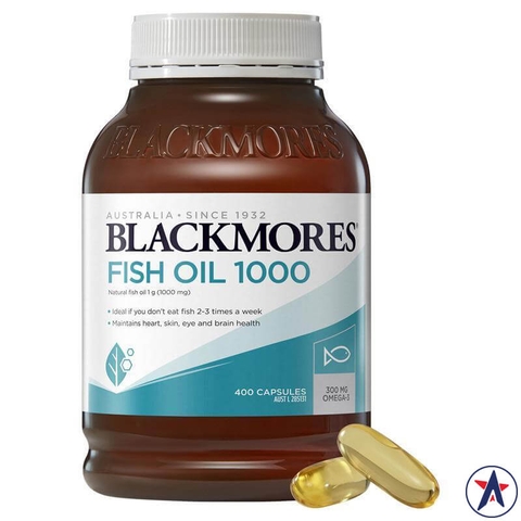 Blackmores Omega 3 Fish Oil 1000mg 400 capsules