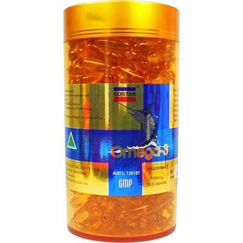Australian Omega 3 Costar 1000mg fish oil 365 capsules
