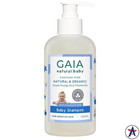 Gaia Natural Organic Baby Shampoo 375ml