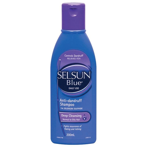 Selsun Blue Deep Cleansing Anti Dandruff Anti-dandruff Shampoo 200ml