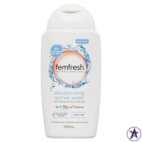 Femfresh Deodorising Wash Extra Care cleaning solution 250ml