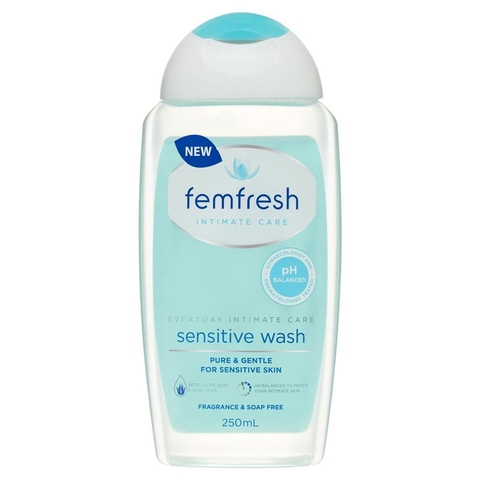 Femfresh Femfresh Sensitive Wash 250ml feminine hygiene solution