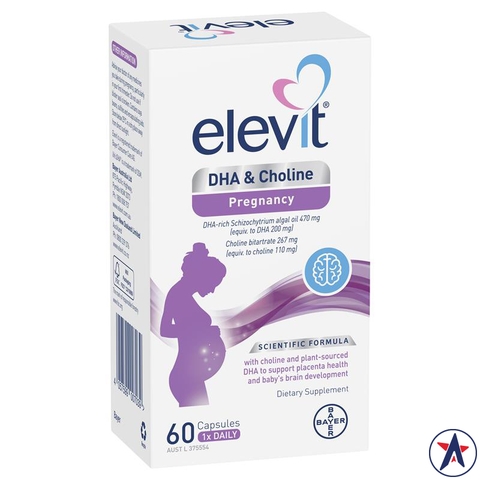 Elevit DHA & Choline Pregnancy 60 tablets