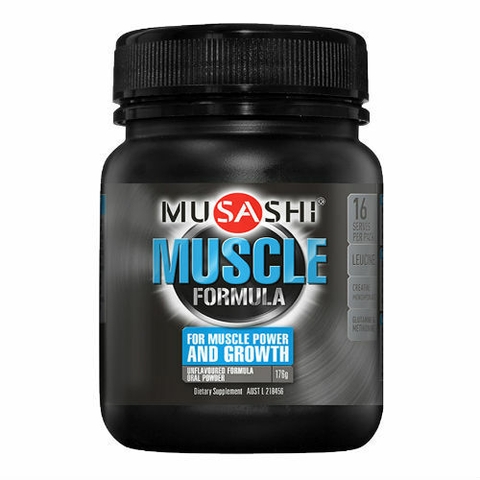 Musashi Muscle Formula Growth Power Protein Powder 176g