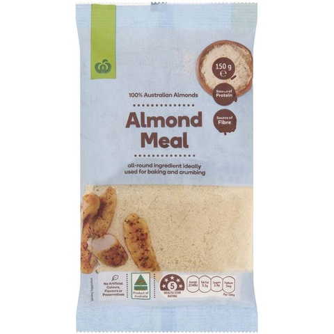 Australian Woolworths Almond Meal Almond Powder 150g