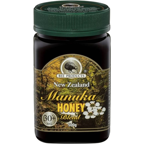 New Zealand Manuka Honey Bee Products Honey Blend 30+mg 500g