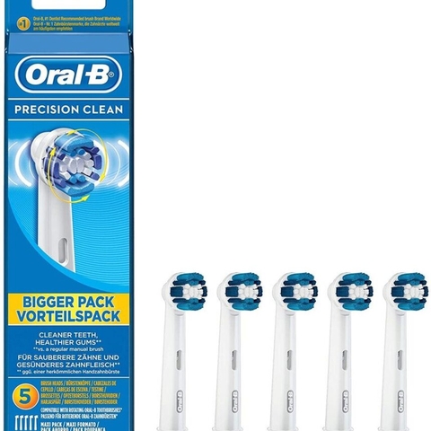 Oral B Precision Clean electric toothbrush heads set of 5