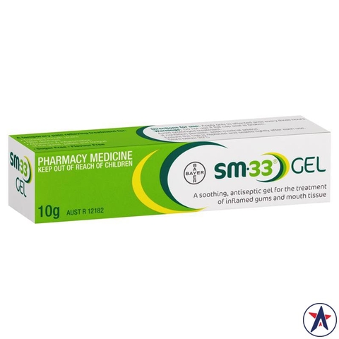 Australian mouth ulcer treatment gel SM-33 Gel 10g