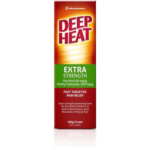 Mentholatum Extra Strength Deep Heat massage gel 100g