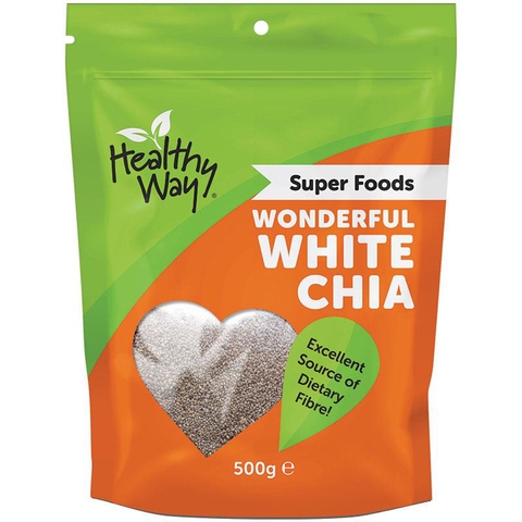 Healthy Way Wonderful White Chia Seed Australian White Chia Seed 500g