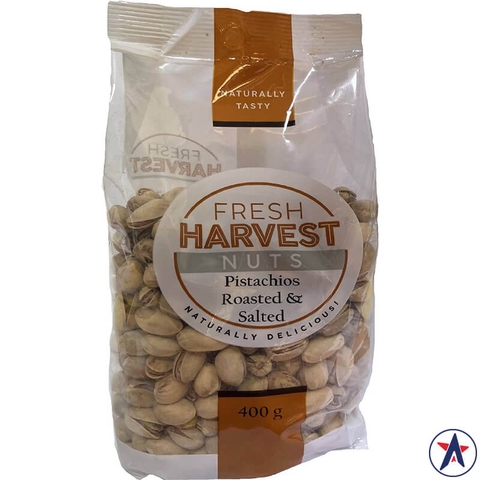 Seed chestnut Fresh Harvest Roasted & Salted Pistachios 400g