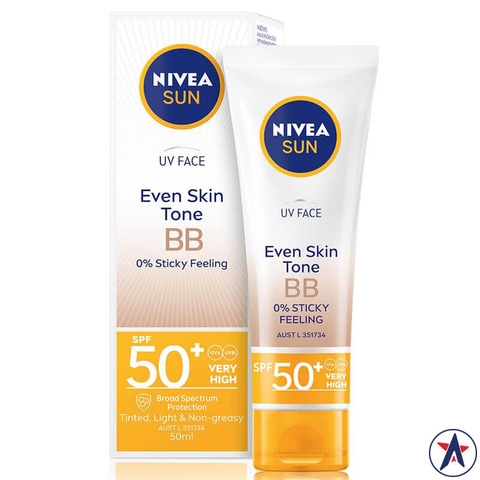 BB Cream Nivea Sun UV Face Sunscreen SPF50 50ml