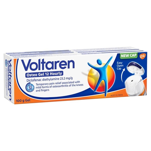 Voltaren Gel Osteo 12 Hourly pain relief massage 100g