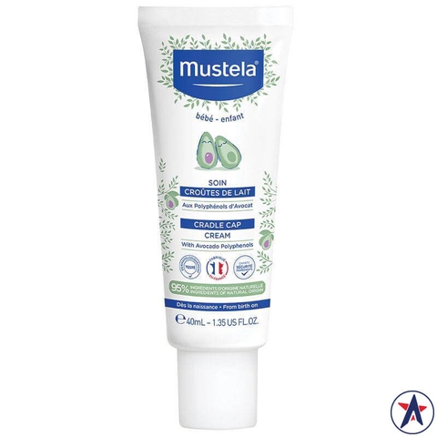 Mustela Cradle Cap Cream for infants with seborrheic dermatitis 40ml