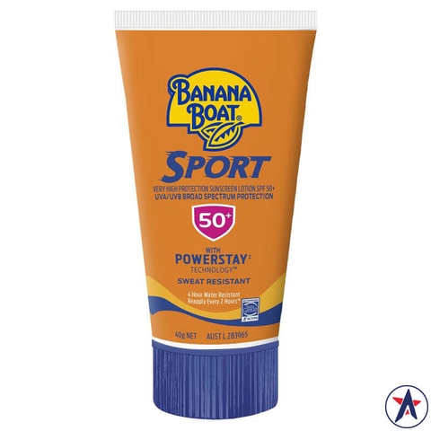 Banana Boat SPF 50+ Sport waterproof sunscreen 40g