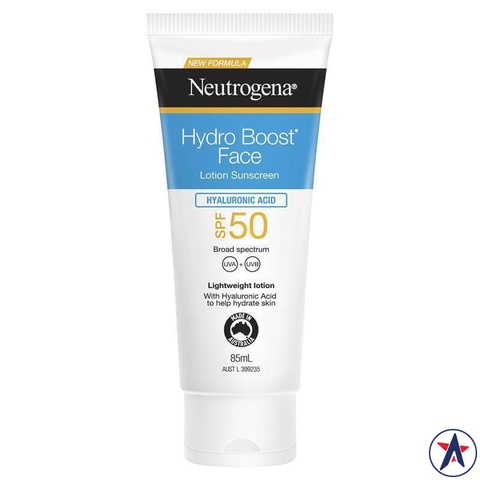 Neutrogena Hydro Boost Water Gel Lotion SPF50 85ml sunscreen