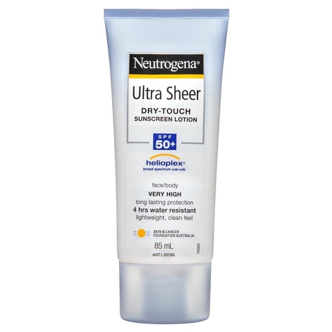 Neutrogena Ultra Sheer Dry-Touch Sunscreen SPF 50+ 85ml