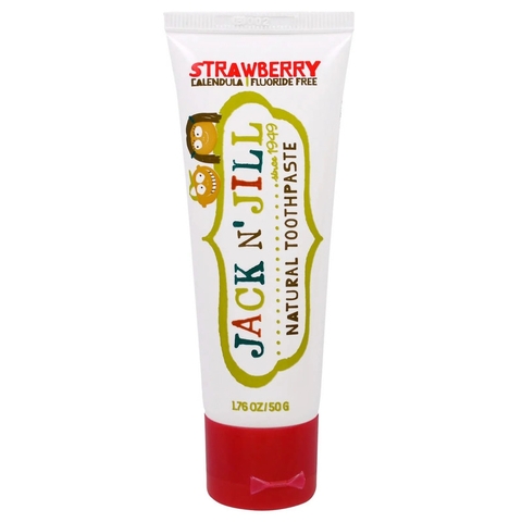 Jack N' Jill Strawberry organic baby toothpaste 50g