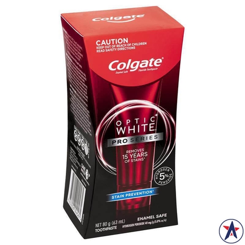 Colgate Toothpaste Optic White Pro Series 5% 80g toothpaste