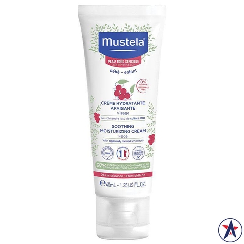 Mustela Soothing Moisturizing Face Cream for babies 40ml