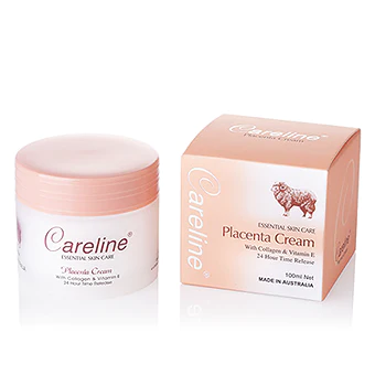 Careline Placenta Collagen & Vitamin E Australian Sheep Placenta Cream 100ml