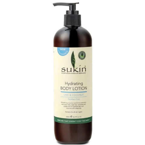 Sukin Hydrating Body Lotion Lime & Coconut 500ml