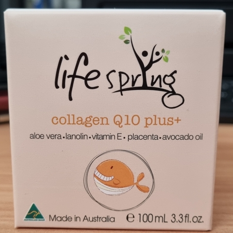 LifeSpring Collagen Q10 Plus+ Australian sheep placenta cream 100ml