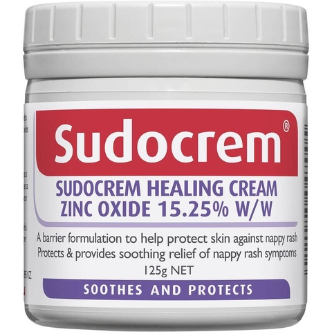 Australian Sudocrem Baby Diaper Cream Healing Cream Zinc Oxide 125g