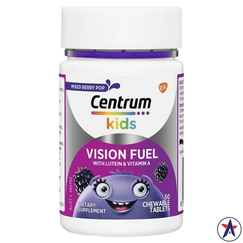 Centrum Kids Vision Fuel baby eye candy 50 tablets