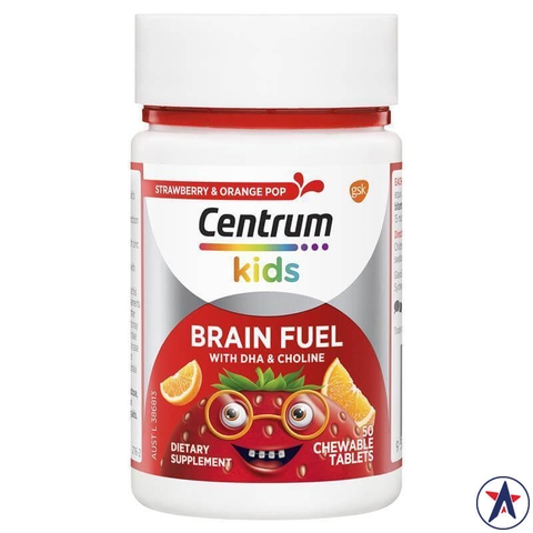 Centrum Kids Brain Fuel baby brain candy 50 tablets