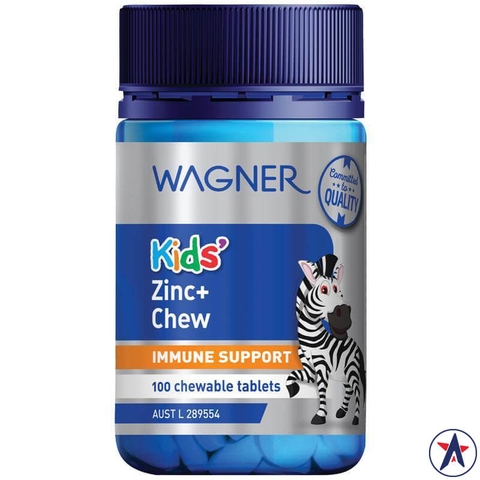 Wagner Kids Zinc Plus Immune Support zinc supplement candy 100 tablets