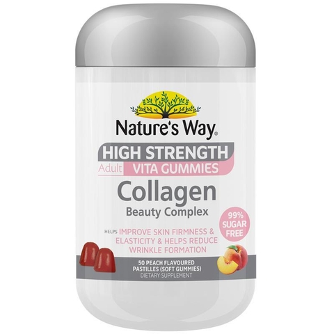 Nature's Way High Strength Adult Collagen Beauty Complex  50 Pastilles