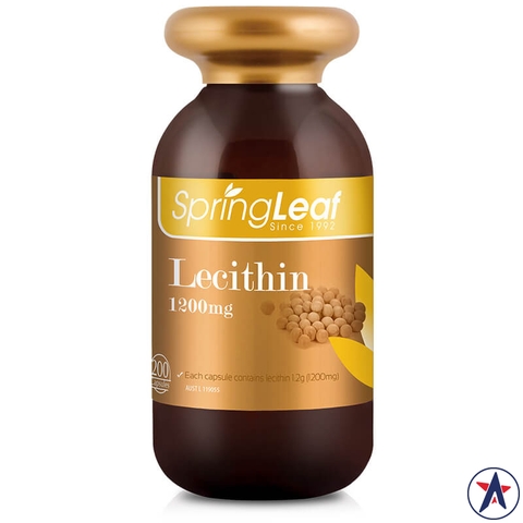 SpringLeaf Lecithin soybean sprouts 1200mg 200 tablets