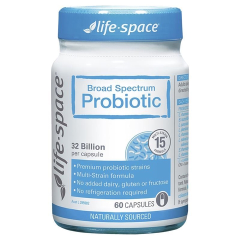 Australian Probiotics Life Space Broad Spectrum Probiotic 60 capsules