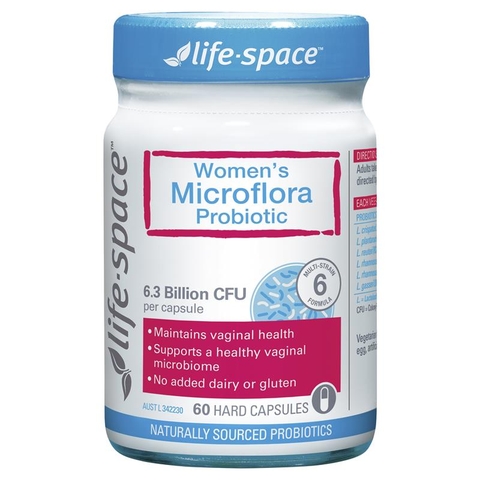 Australian probiotics Life Space Women's Microflora Probiotic 60 tablets