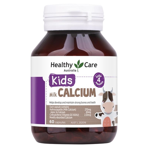 Baby milk calcium Healthy Care Milk Calcium 60 tablets